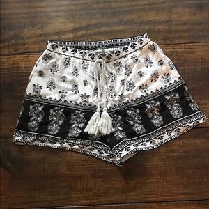 Floral Print Shorts